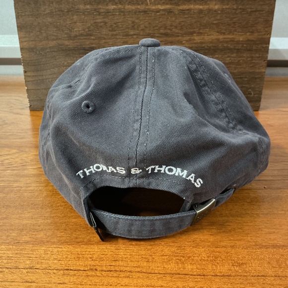 Thomas And Thomas Fly Fishing Fly Rod Blue Cotton Strap Back Cap One Size - Picture 3 of 7